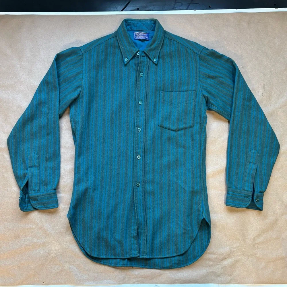 Vintage Pendleton wool button up over shirt, used good condition - Picture 1 of 8